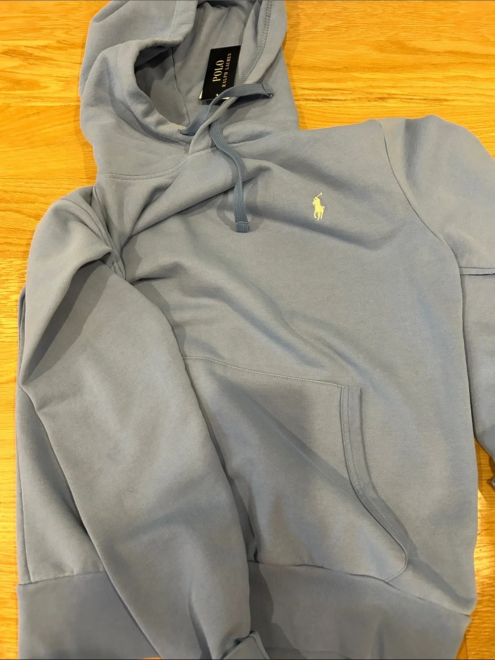 Polo men’s hoodie loop back fleece hoodie